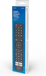 MANDO TV SAVIO RC-14 COMPATIBLE HISENSE SMART TV