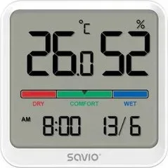 Sensor Temperatura y Humedad Savio Ct-01/W