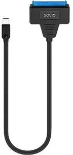 Adaptador SATA a USB-C Savio Ak-69