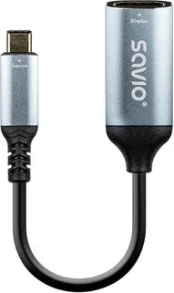 Adaptador Savio Ak-78 USB-C HDMI (H) 60 Hz Silv