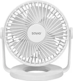 Ventilador Escritorio USB Savio Ad-01 White