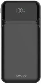 Powerbank Savio Ba-08 10000Mah Black