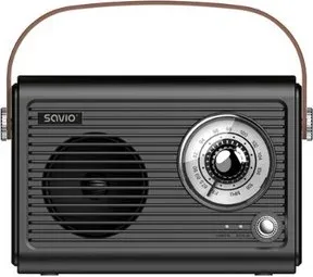 Radio Portatil Savio Rs-01 Black-Brown