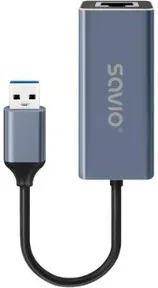 Adaptador Savio USB-A a Rj-45  Ak-83