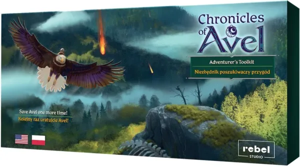 Juego de mesa cronicas de avel: adventurer toolkit pegi 8