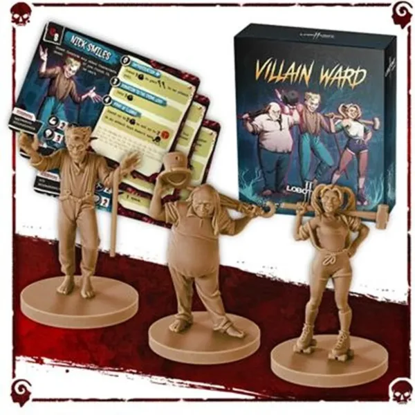 Juego de mesa lobotomy 2 villain ward ingles