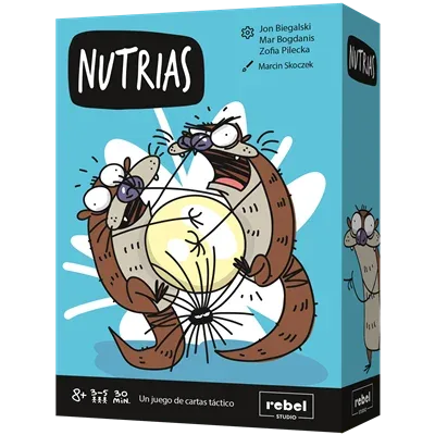 Juego de mesa nutrias