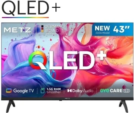 Televisor Metz QLED 43MQH7030Z 43"/ Full HD/ Smart TV/ WiFi