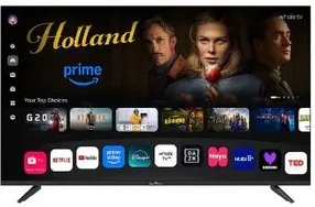 Televisión QLED Smart Tech 43  Smart Televisión Whale Os