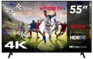 Televisión QLED Smart Tech 55· Smart Televisión Whale Os