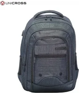 MOCHILA PORTATIL UNICROSS STEEL 18  NEGRO