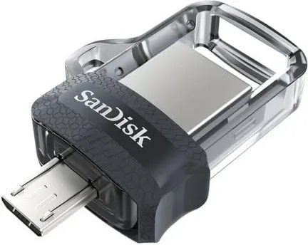 Pendrive 128GB SanDisk Dual m3.0 Ultra USB 3.0/ MicroUSB