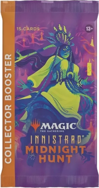 Juego de cartas sobre individual wizards of the coast magic the gathering midnight hunt inglés