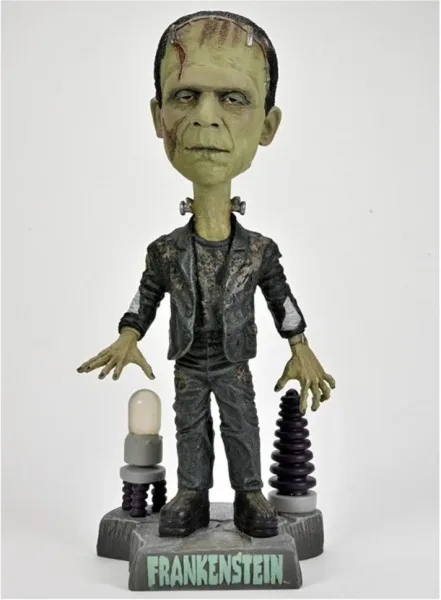 Figura neca universal monster head knocker frankenstein