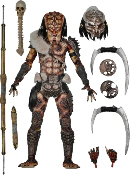 Figura neca ultimate snake predator -  predator 2 scale action figure 18 cm