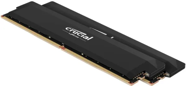 Memoria RAM DDR5 32gb 2x16gb crucial pro - udimm - 6000 MHz - pce 48000 - 1.35v