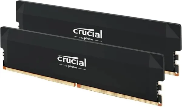 Memoria RAM DDR5 32gb 2x16gb crucial pro - udimm - 6400 MHz - pc5 - 51200 - cl38