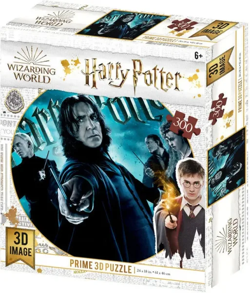 Puzzle 3d lenticular harry potter miembros ilustres de slytherin 300 piezas