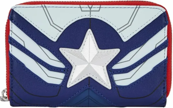 Cartera loungefly marvel falcon capitán américa cosplay