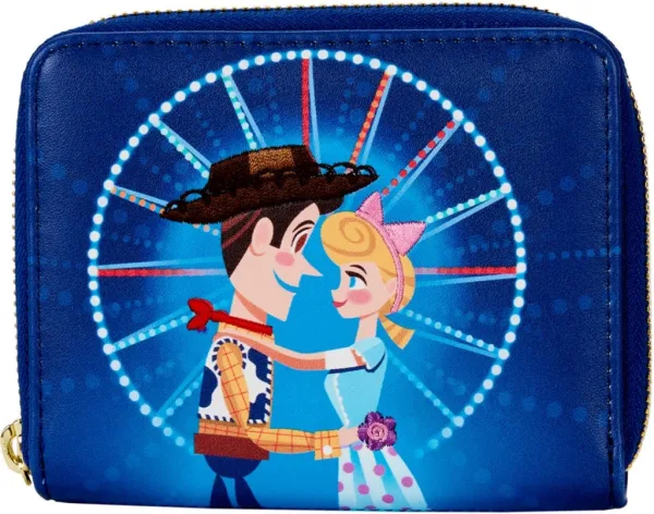 Cartera loungefly disney toy story woody & bo peep wallet