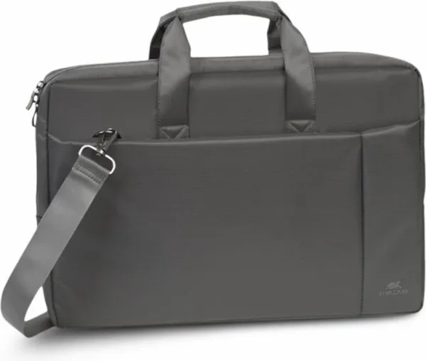 Maletin rivacase 8251 central para portatil 17.3 pulgadas gris