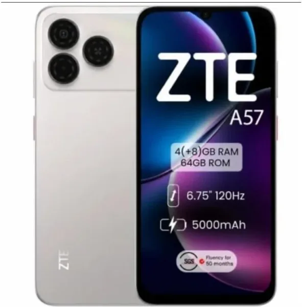 Smartphone Zte Blade A57 4+8GB 64GB Cyber Silver