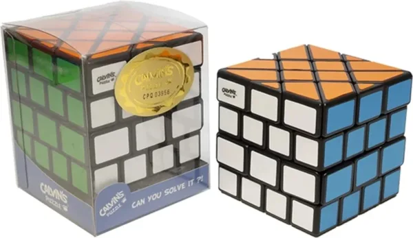 Cubo de rubik calvin's chester 4x4 halfish cube ii negro