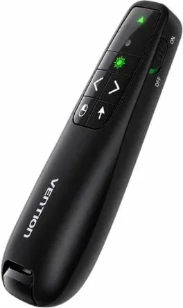 Presentador Inalámbrico Vention KQPB0-GL/ 2.4GHz/ Negro