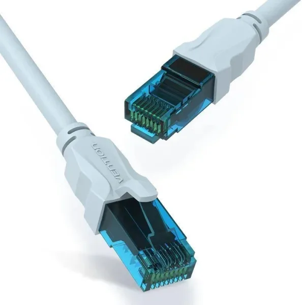 Cable de Red Latiguillo Rj45 Cat.5E Utp Awg26 20 M Azul Vention