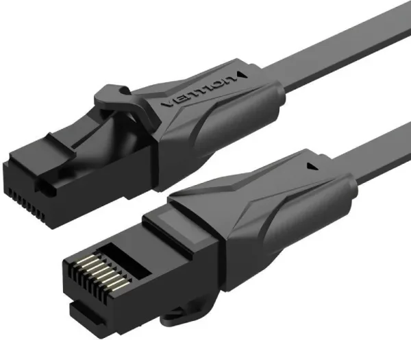 Cable de Red Latiguillo Rj45 Utp Cat6 Awg32 2 M Negro Vention