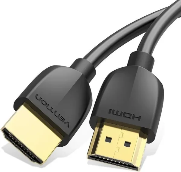 Cable HDMI 2.0 4K Portatil Vention AAIBF/ HDMI Macho - HDMI Macho/ 1m/ Negro