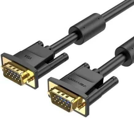 Cable SVGA Vention DAEBH/ VGA Macho - VGA Macho/ 2m/ Negro