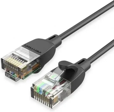Cable de Red RJ45 UTP Vention IBIBD Cat.6A/ 50cm/ Negro
