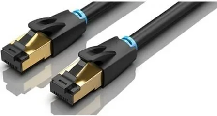 Cable de Red RJ45 SFTP Vention IKABQ Cat.8/ 20m/ Negro