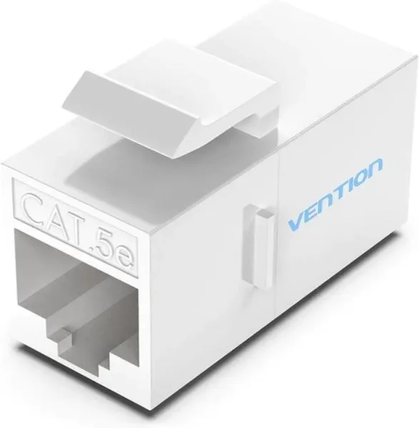 CONECTOR RJ45 CAT5e UTP H/H BLANCO VENTION