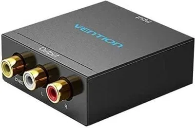 Convertidor HDMI a RCA Vention AEEB0/ HDMI Hembra - RCA Hembra - MiniUSB Hembra