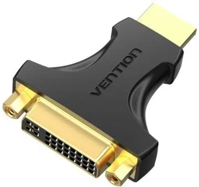 Adaptador HDMI Vention AIKB0/ HDMI Macho - DVI (24+5) Hembra