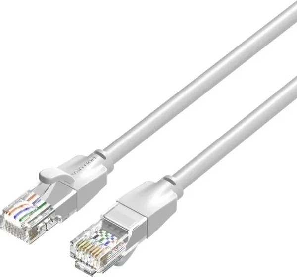 Cable de Red Latiguillo Rj45 Utp Cat6 Awg26 1 M Gris Vention