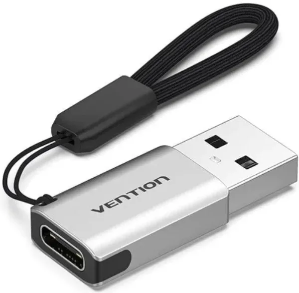 Adaptador USB 3.0 Vention CDPH0/ USB Macho - USB Tipo-C Hembra