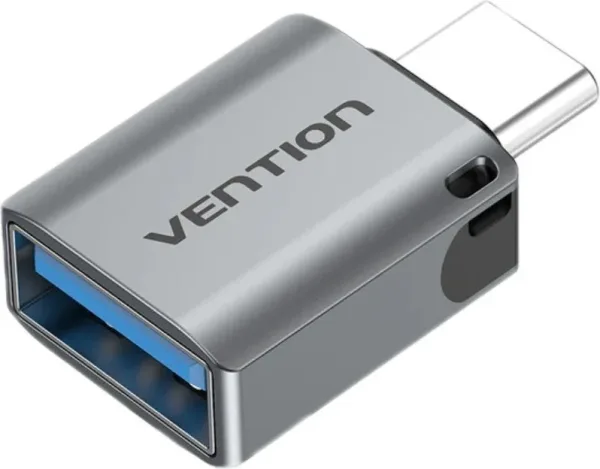 Adaptador USB 3.0 Vention CDQH0/ USB Tipo-C Macho - USB Hembra