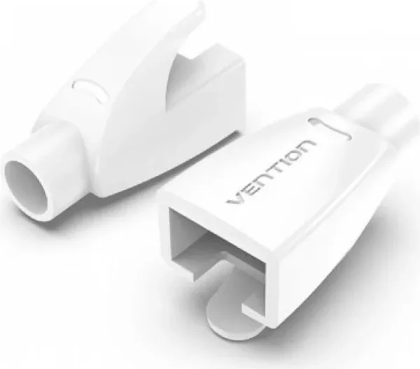 FUNDA PROTECTORA RJ45 (100 Und) BLANCO VENTION