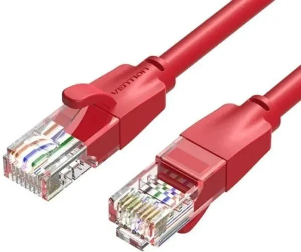 Cable de Red RJ45 UTP Vention IBERF Cat.6/ 1m/ Rojo