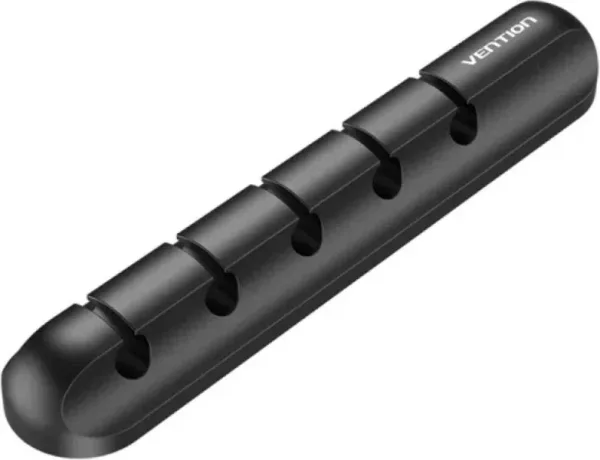 Organizador Cables en Espiral 5 Puertos Negro Vention