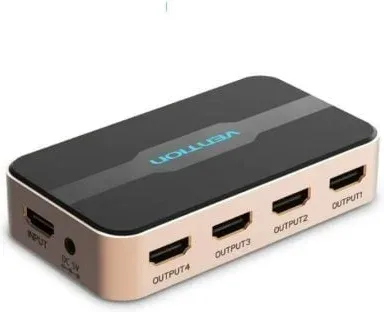 Duplicador HDMI Vention ACCG0-EU/ 4x HDMI Hembra - HDMI Macho