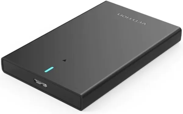 CAJA EXTERNA HDD 2.5'' USB 3.0 MICRO USB NEGRO VENTION