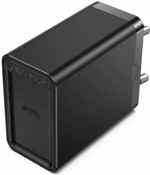 Cargador de Pared Vention FADB0-EU/ 1xUSB Tipo-C/ 20W