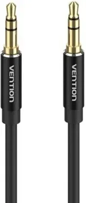 Cable Estéreo Vention BAXBF/ Jack 3.5 Macho - Jack 3.5 Macho/ 1m/ Negro