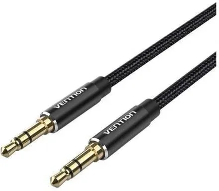 Cable Estéreo Vention BAWBH/ Jack 3.5 Macho - Jack 3.5 Macho/ 2m/ Negro