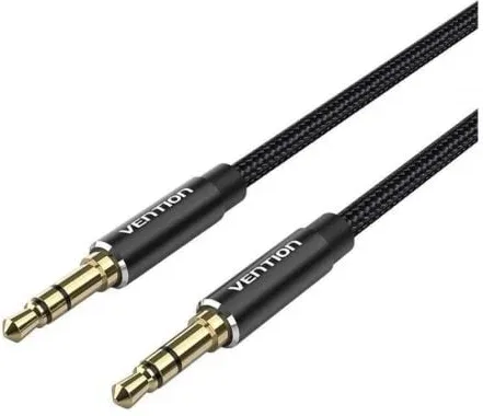 Cable Estéreo Vention BAWBJ/ Jack 3.5 Macho - Jack 3.5 Macho/ 5m/ Negro