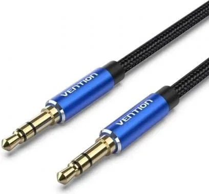Cable Estéreo Vention BAWLF/ Jack 3.5 Macho - Jack 3.5 Macho/ 1m/ Azul